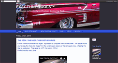 Desktop Screenshot of exactlinetools.com